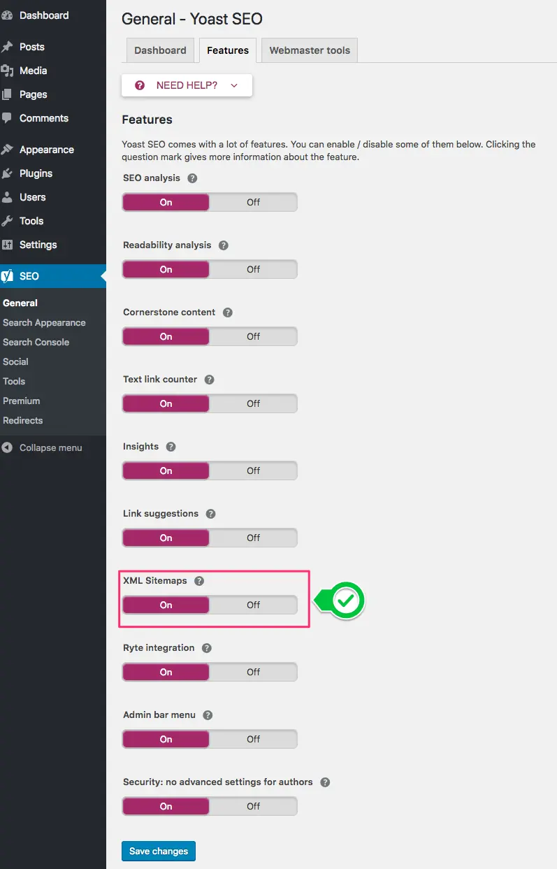 General - Yoast SEO